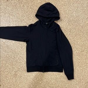 Y-3 Black Zip Up Hoodie